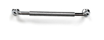 Knurled Bar — Polished Chrome