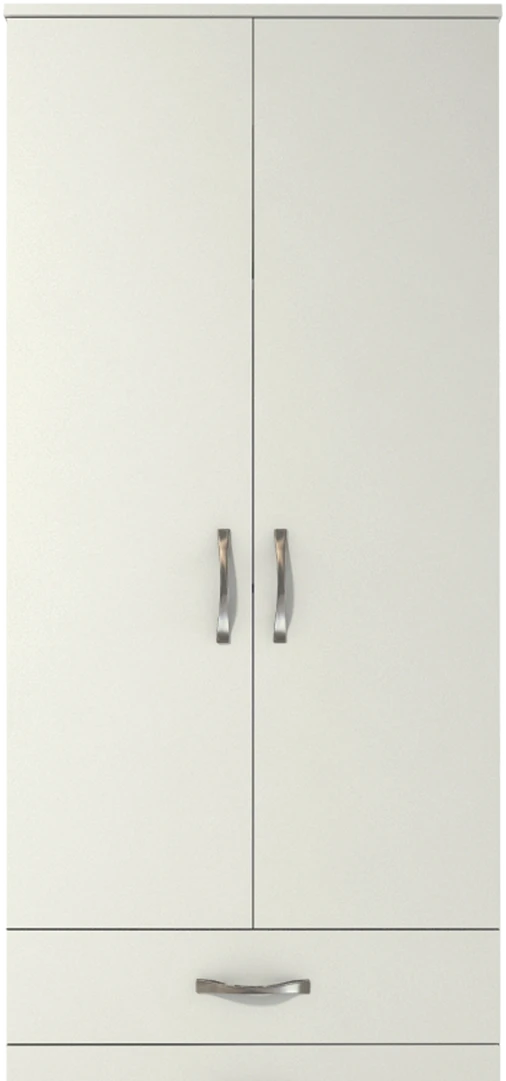 2 Door 2 Drawer Wardrobe