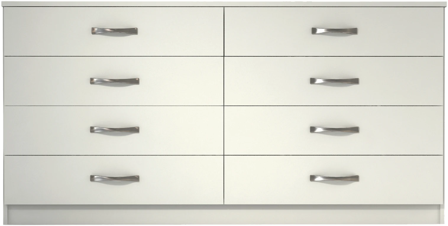4+4 Drawer Wide Double Chest